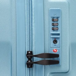 Discount Travelbags The Rollaway Cabin Trolley ice blue