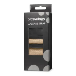 New Travelbags Travel Accessories Luggage Strap taupe