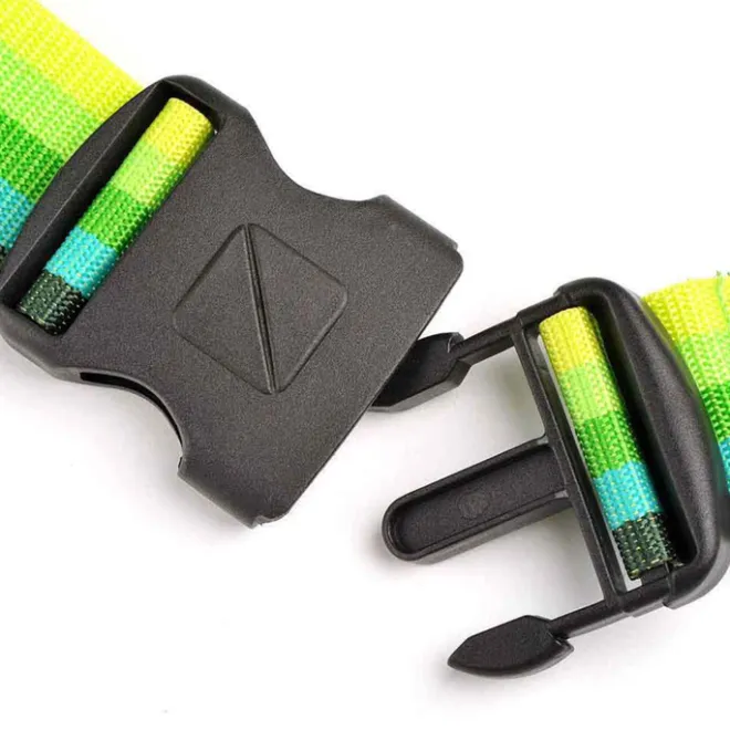 Online TravelBlue Luggage Strap green multi