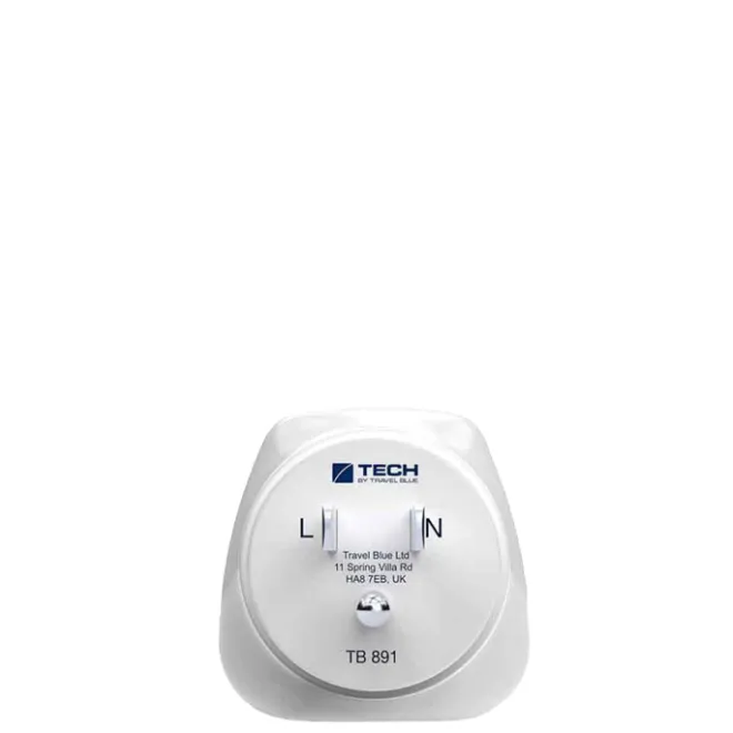 Outlet TravelBlue Travel Adaptor Europe to USA white
