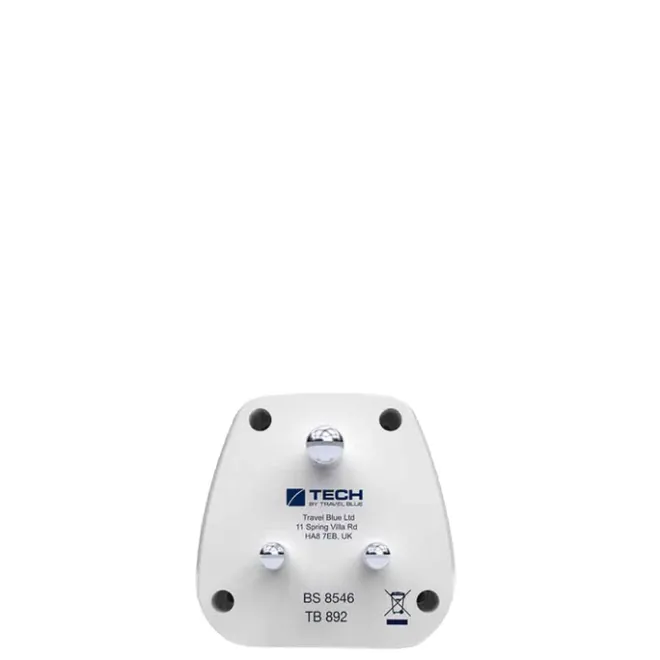 Best TravelBlue Travel Adaptor Europe to India white