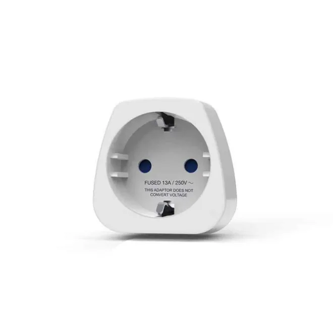 Best TravelBlue Travel Adaptor Europe to India white