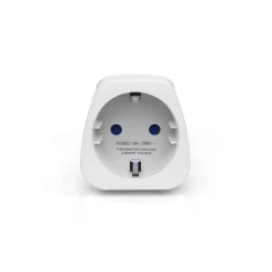 Best TravelBlue Travel Adaptor Europe to India white