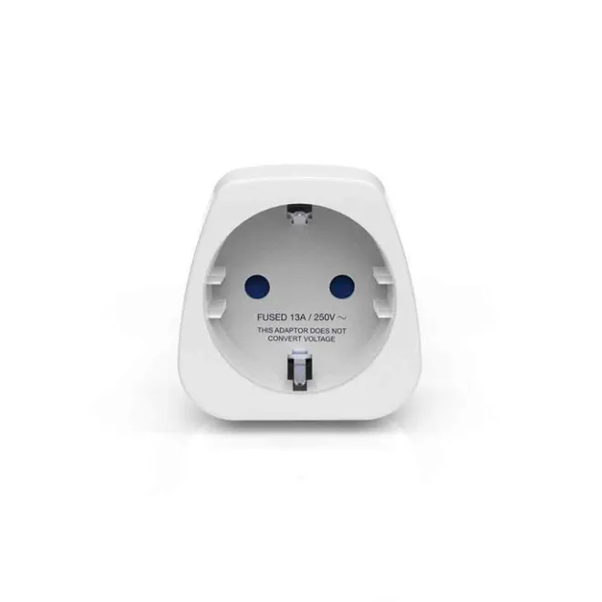 Best TravelBlue Travel Adaptor Europe to India white