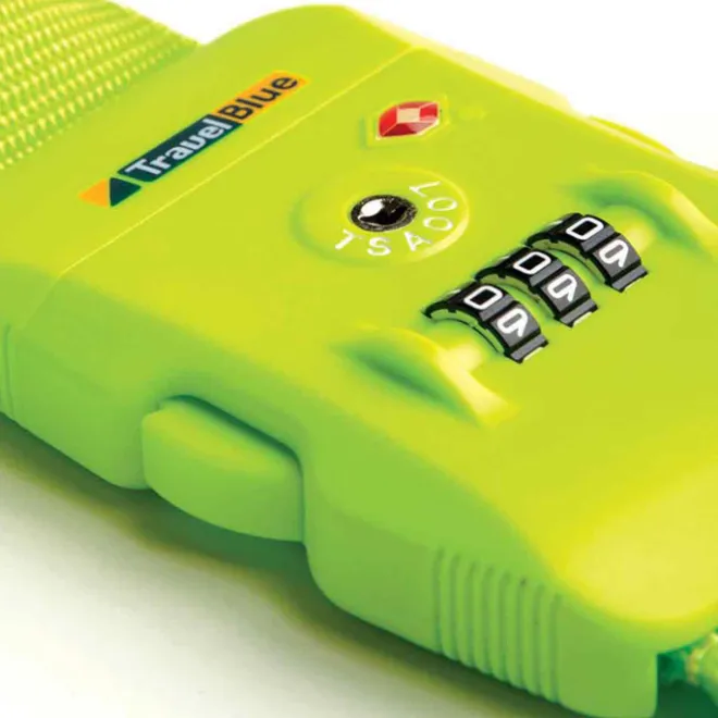 Hot TravelBlue TSA Lock Combination Strap green