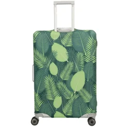 Outlet Travelite Accessoires Kofferhoes L dark blue w/feathers
