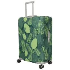 Outlet Travelite Accessoires Kofferhoes L dark blue w/feathers
