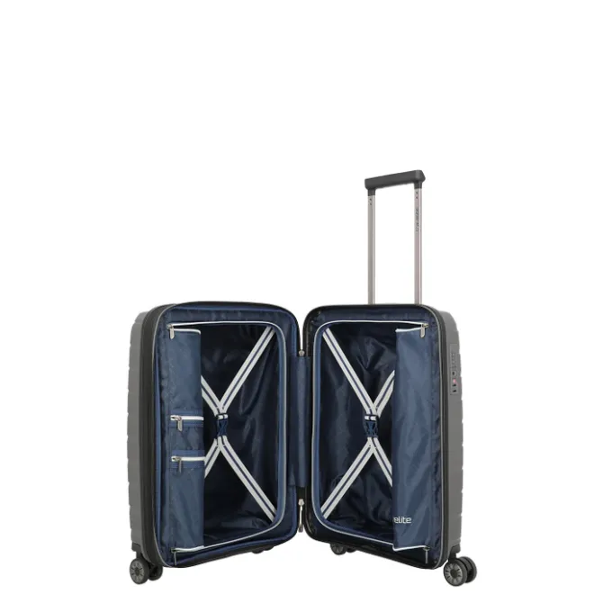 Travelite Air Base 4 Wheel Cabin Trolley Expandable anthracite metallic