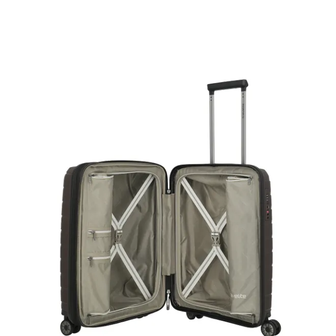 Travelite Air Base 4 Wheel Cabin Trolley Expandable coffee