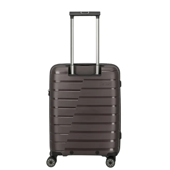 Clearance Travelite Air Base 4 Wheel Cabin Trolley coffee