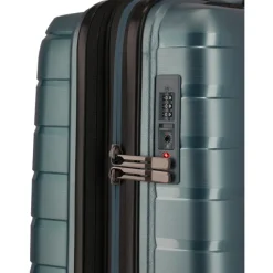 Clearance Travelite Air Base 4 Wheel Cabin Trolley Expandable iceblue metallic