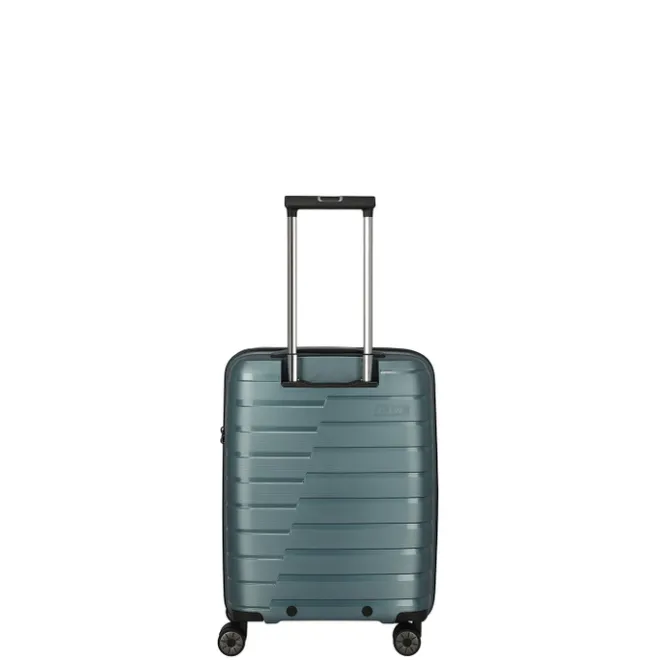 Clearance Travelite Air Base 4 Wheel Cabin Trolley Expandable iceblue metallic
