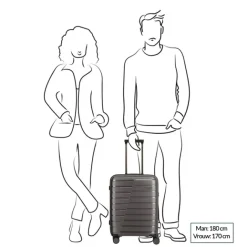 Outlet Travelite Air Base 4 Wiel Trolley S anthracite