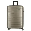Outlet Travelite Air Base 4 Wiel Trolley L champagne metallic