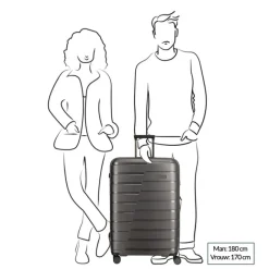 Sale Travelite Air Base 4 Wiel Trolley L anthracite