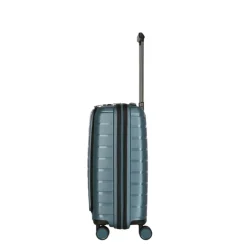 Clearance Travelite Air Base 4 Wiel Trolley S Front-Pocket ice blue