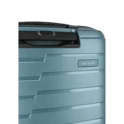 Clearance Travelite Air Base 4 Wiel Trolley S Front-Pocket ice blue