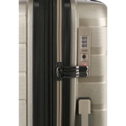 Hot Travelite Air Base 4 Wiel Trolley M Expandable champagne metallic