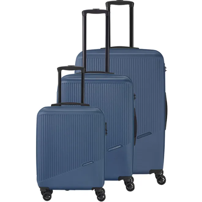 Best Travelite Bali 4 Wiel Trolley L blue