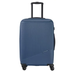 Clearance Travelite Bali 4 Wiel Trolley M blue
