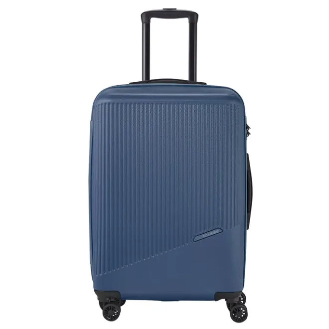 Clearance Travelite Bali 4 Wiel Trolley M blue