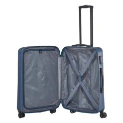 Clearance Travelite Bali 4 Wiel Trolley M blue