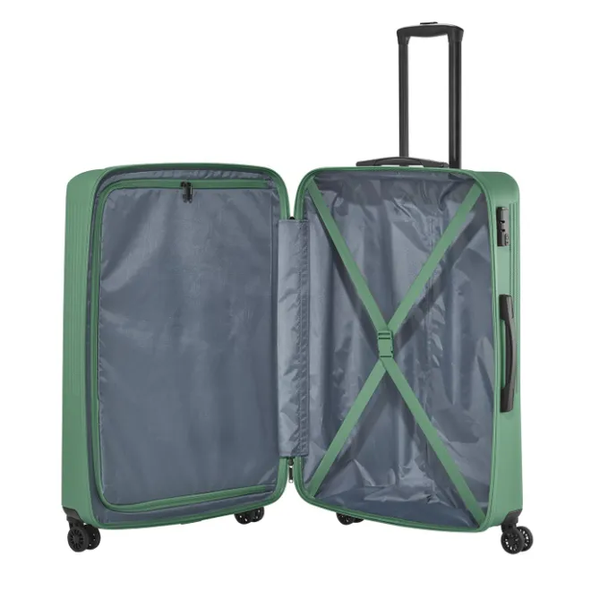 Sale Travelite Bali 4 Wiel Trolley L green