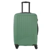 Clearance Travelite Bali 4 Wiel Trolley M green