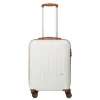 Online Travelite Bali 4 Wiel Trolley S white/cognac