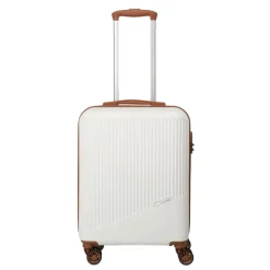 Online Travelite Bali 4 Wiel Trolley S white/cognac
