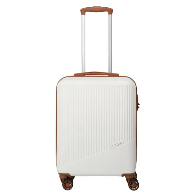 Online Travelite Bali 4 Wiel Trolley S white/cognac