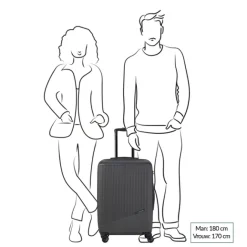 Online Travelite Bali 4 Wiel Trolley M anthracite