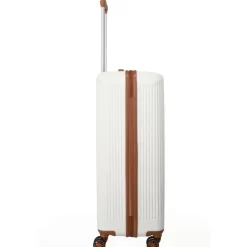 Sale Travelite Bali 4 Wiel Trolley L white/cognac