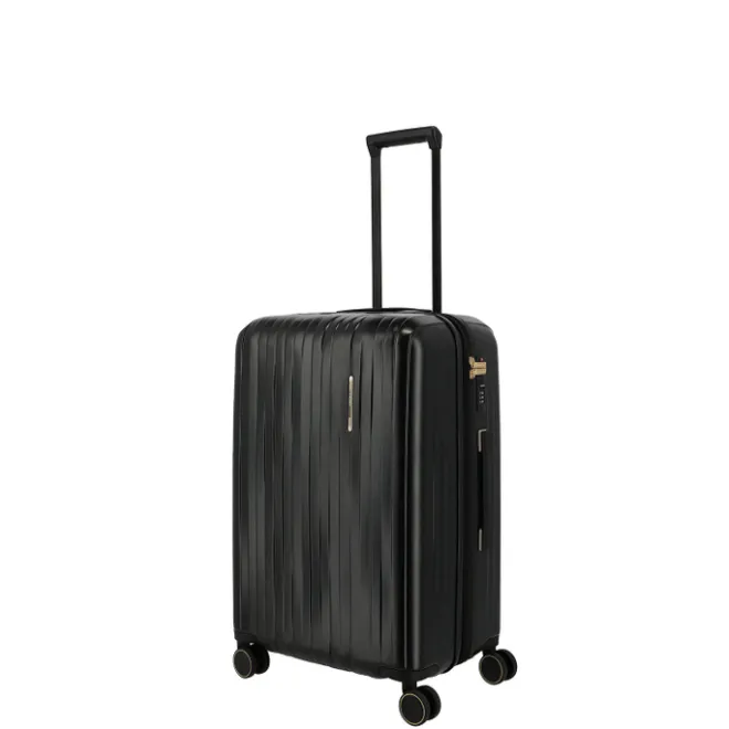 New Travelite Barbara Novelty 4 Wheel Trolley M black