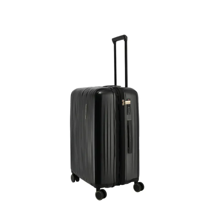 New Travelite Barbara Novelty 4 Wheel Trolley M black