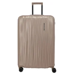 New Travelite Barbara Novelty 4 Wheel Trolley L satin nude