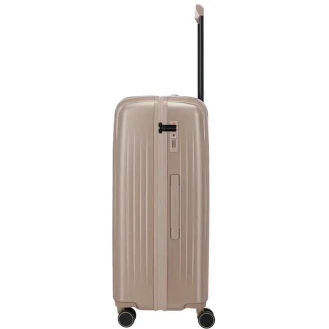 New Travelite Barbara Novelty 4 Wheel Trolley L satin nude