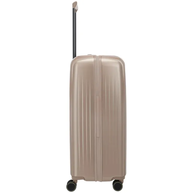New Travelite Barbara Novelty 4 Wheel Trolley L satin nude
