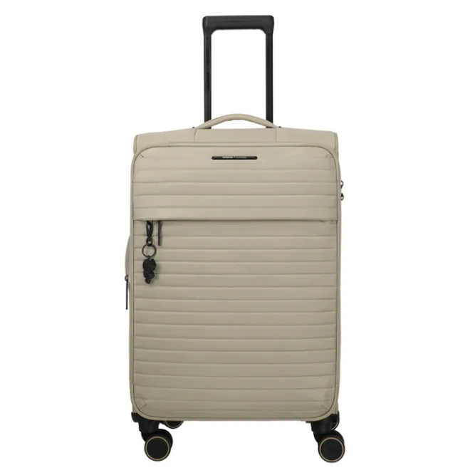 Hot Travelite Barbara Stepp 4 Wheel Trolley M champagner