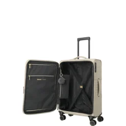 Hot Travelite Barbara Stepp 4 Wheel Trolley M champagner