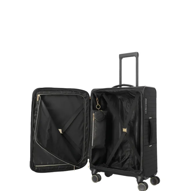 Discount Travelite Barbara Stepp 4 Wheel Trolley M black