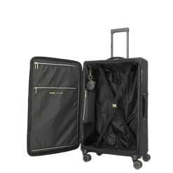 Online Travelite Barbara Stepp 4 Wheel Trolley L black