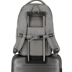 Hot Travelite Basics Backpack Melange light grey