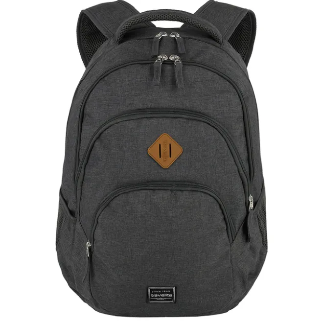 Sale Travelite Basics Backpack Melange anthracite