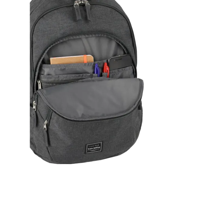 Sale Travelite Basics Backpack Melange anthracite