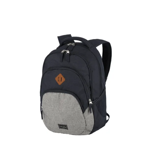 Hot Travelite Basics Backpack Melange navy/grey