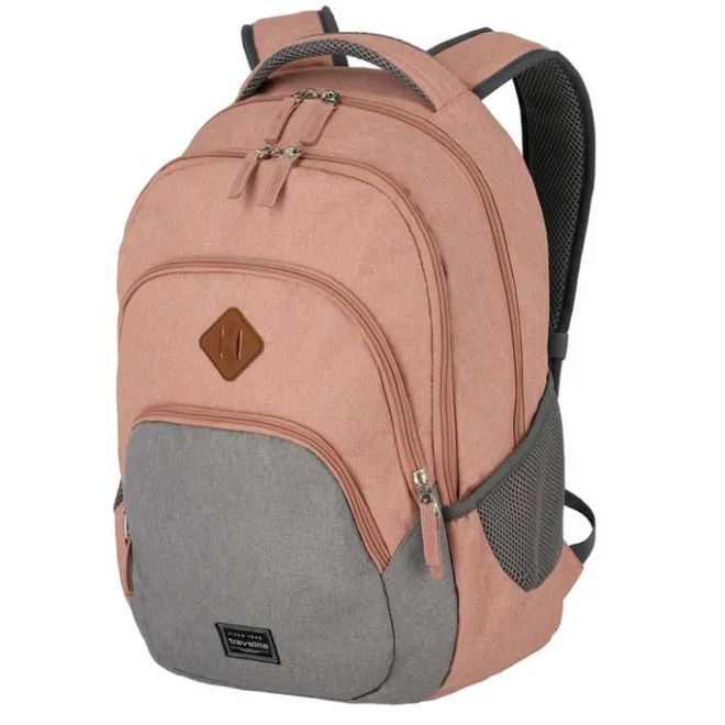 Clearance Travelite Basics Backpack Melange rose/grey