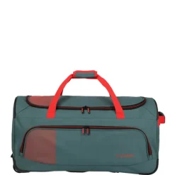 New Travelite Basics Fresh Wheeled Duffle green/orange