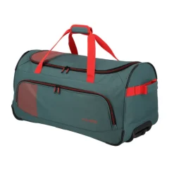 New Travelite Basics Fresh Wheeled Duffle green/orange