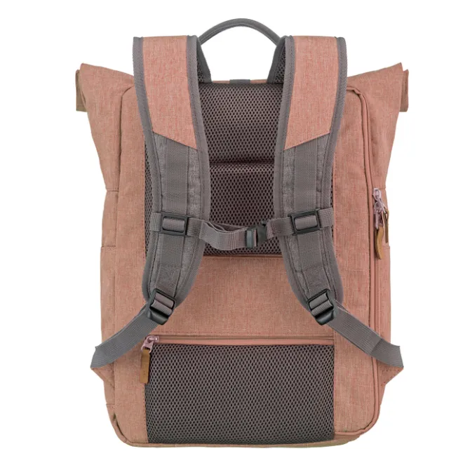 Online Travelite Basics Rollup Backpack rose/grey